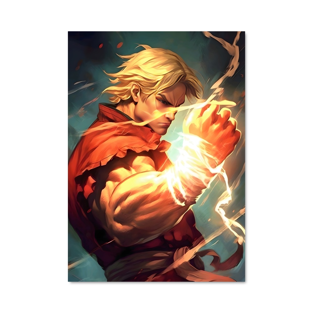 Poster Ken le Sabreur – affiche Street Fighter